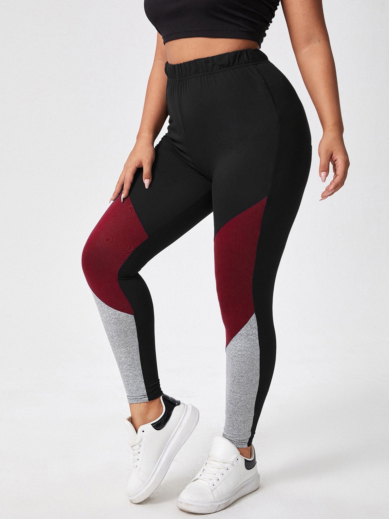 Plus Cut And Sew Leggings